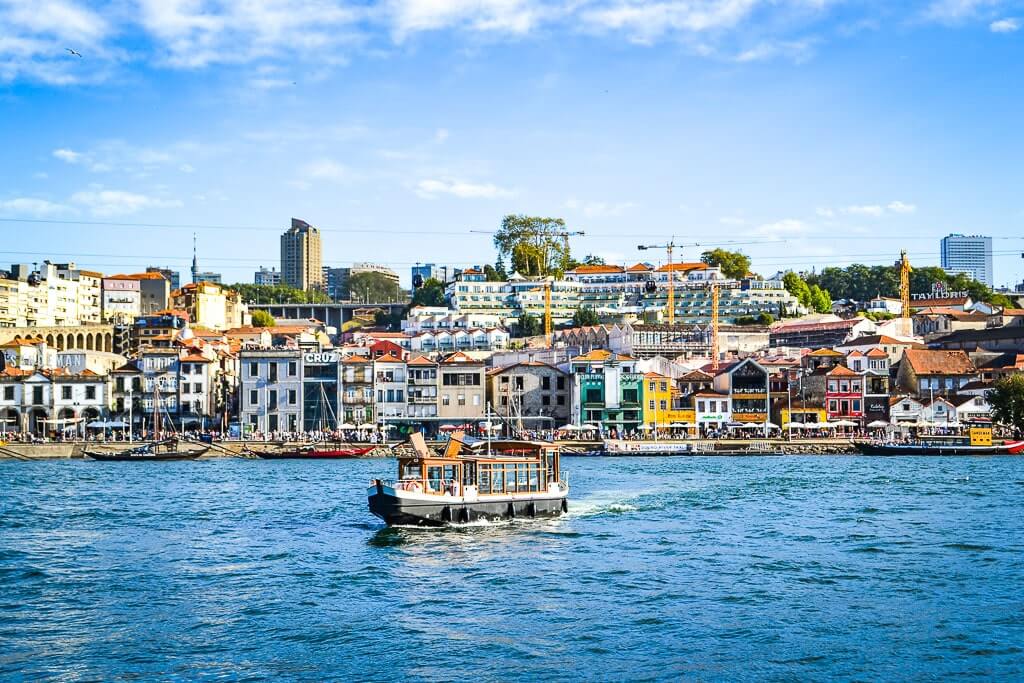 Boat tour and view of Porto Ribeira