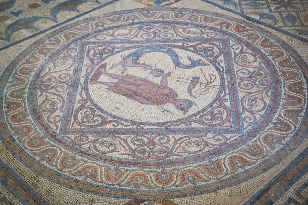 Roman mosaics at Conimbriga