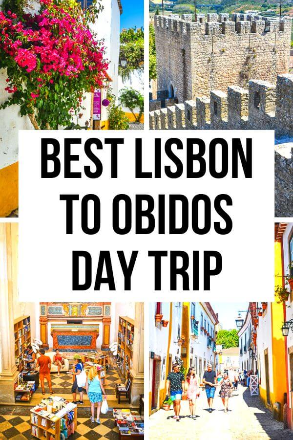 Planning an Obidos day trip from Lisbon? Check out this epic Lisbon to Obidos day trip guide and plan a memorable Obidos trip by public transport.