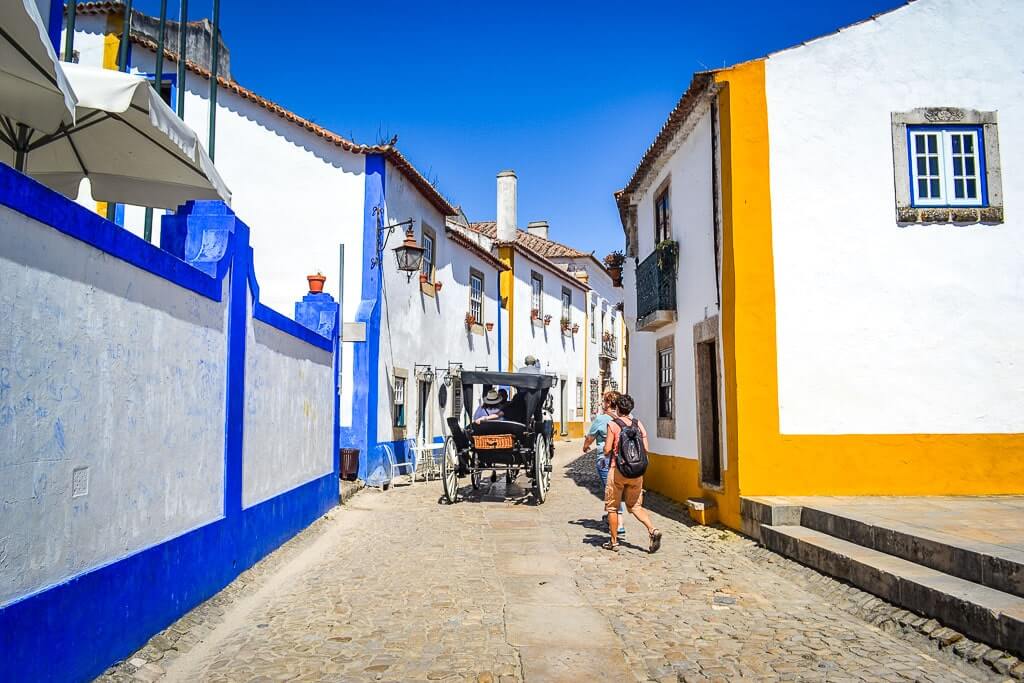 The streets of Obidos