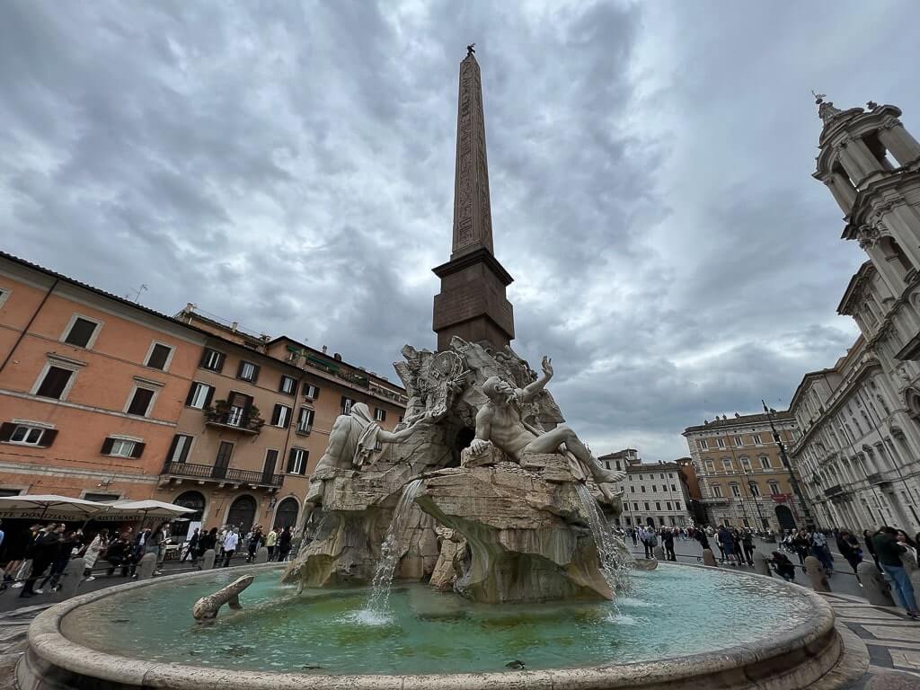 Piazza Navona in Rome Italy