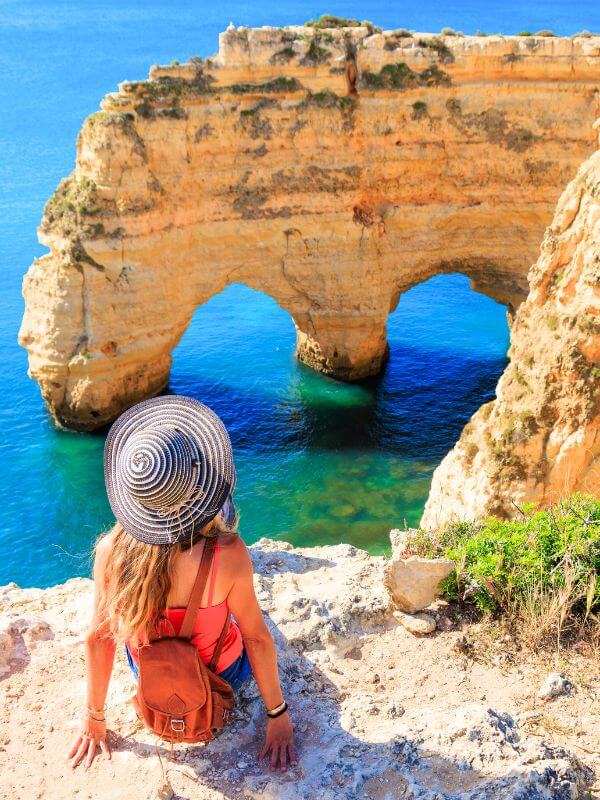 Praia da Marinha in Southern Portugal