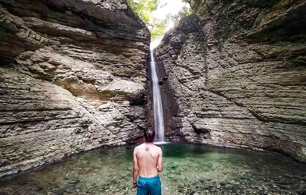 Cusano Fall in Abbateggio