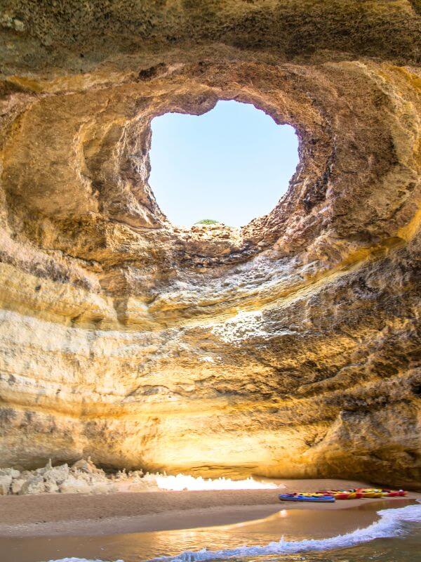 Benagil Caves in Portugal