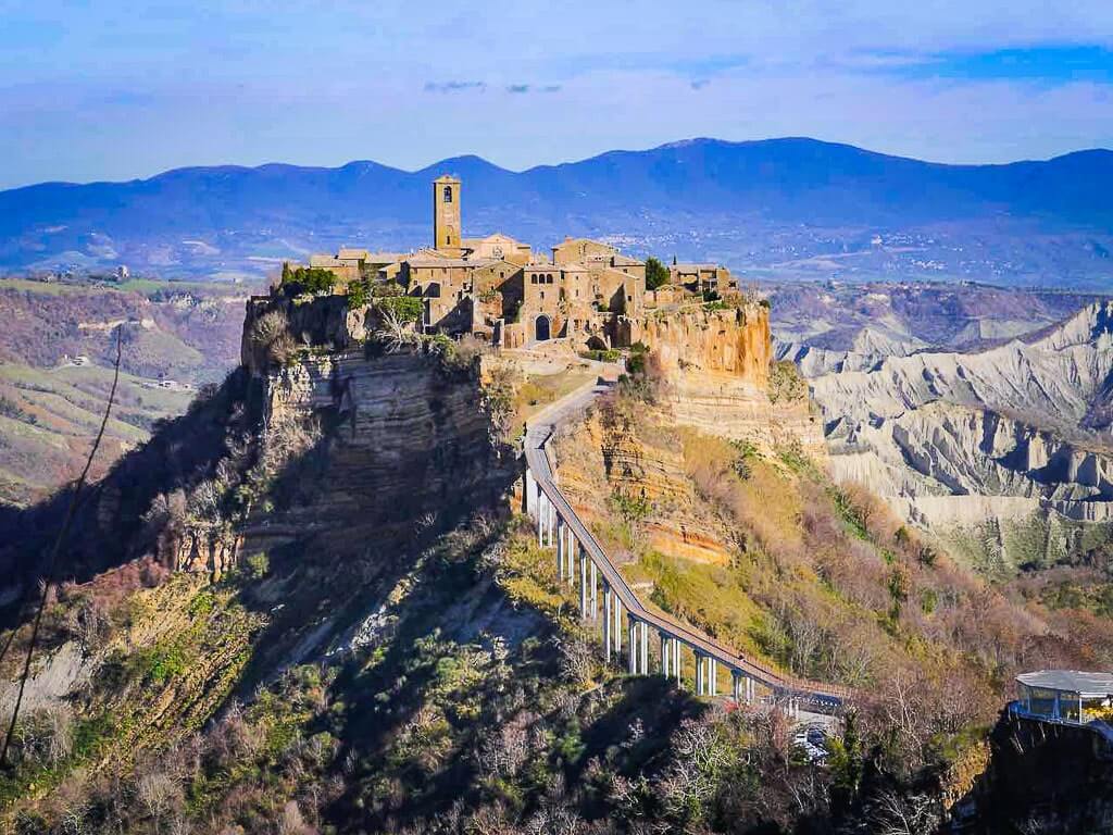 Medieval Italian Town of Civita di Bagnoregio