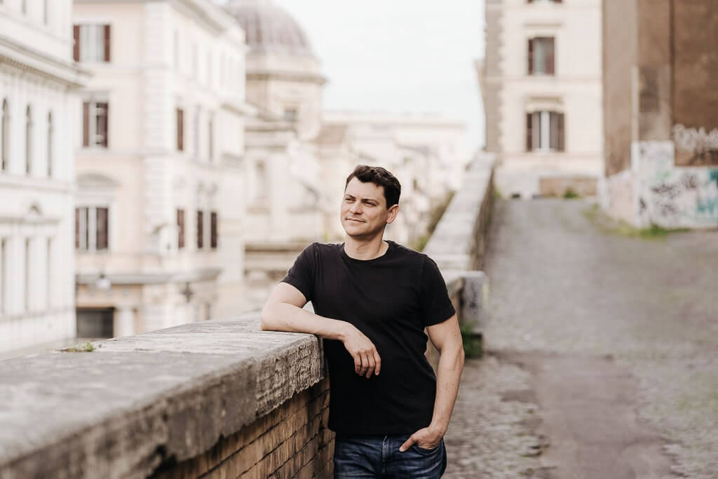 Matt Kepnes in Rome Italy