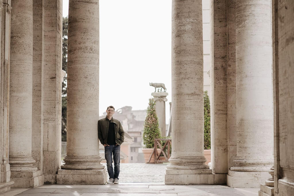 Marveling at Rome's architecture - Matt Kepnes in Rome for 3 days