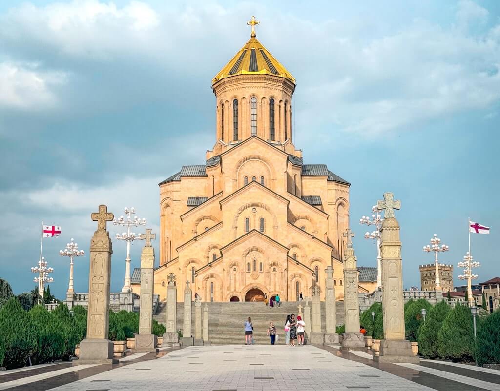 Holy Trinity Cathedral in Tbilisi Georgia