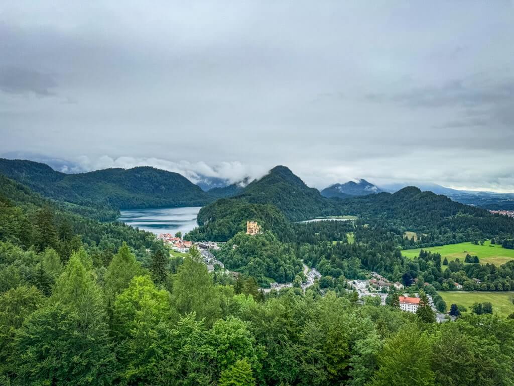 View from Schwangau Panoramic View