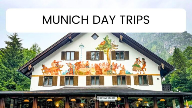 Are you looking for the best day trips from Munich by train? Check out this epic Munich day trips guide that lists the 10 best places to visit near Munich, all easily covered by Germany's wonderful train network.