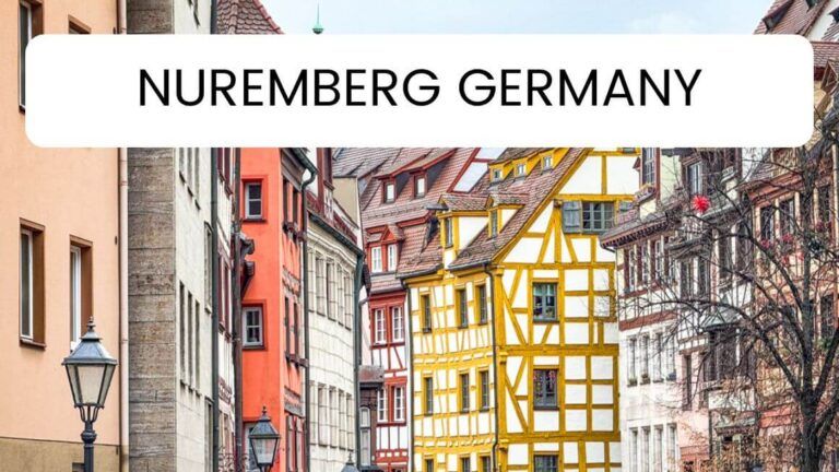 Traveling to Nuremberg Germany and looking for the best things to do in Nuremberg? One of the most beautiful cities in Germany, Nuremberg has lots of amazing attractions, including the beautiful fountain, heritage architecture, museums, and a festive Christmas market, making it a perfect addition to your Germany vacation.