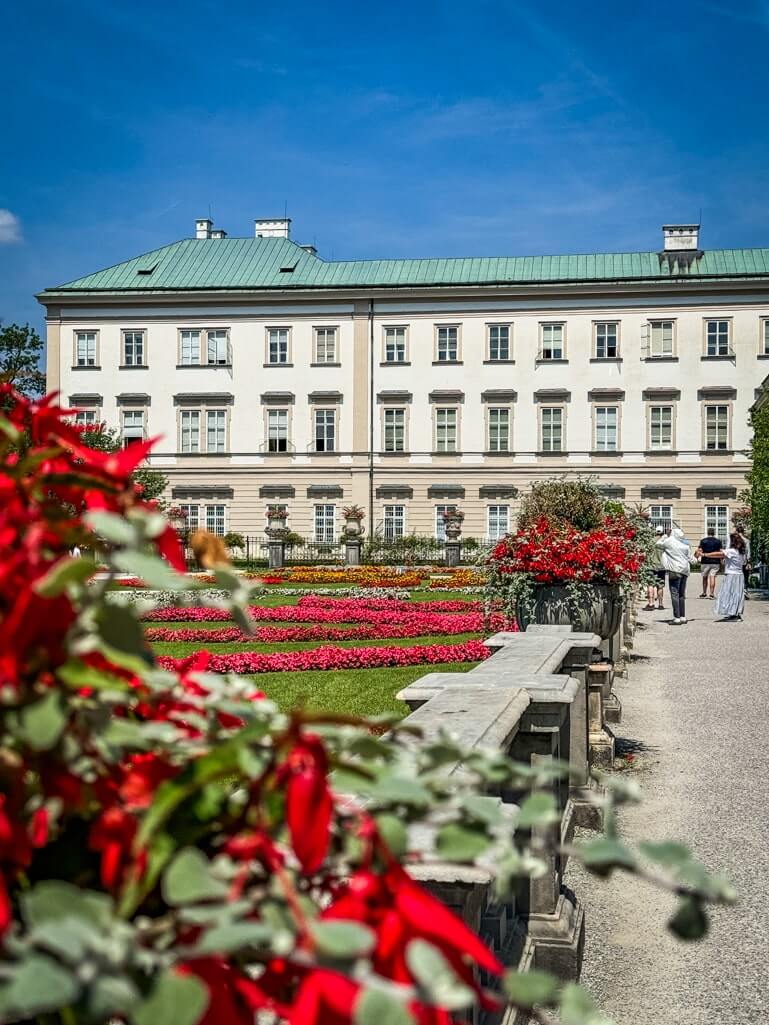Mirabell Palace in Salzburg Austria