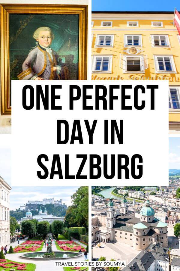 Only have one day in Salzburg? This guide covers the best things to do in Salzburg, including iconic landmarks such as Mozart's Birthplace, DomQuartier and Mirabell Palace. Plan your 24 hours in Salzburg with this detailed itinerary for an unforgettable experience!