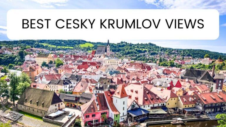 Visiting Cesky Krumlov and looking for the best viewpoints of Cesky Krumlov? Check out this epic list of the 6 best spots to enjoy stunning views of Cesky Krumlov and get amazing photographs of this beautiful medieval town.