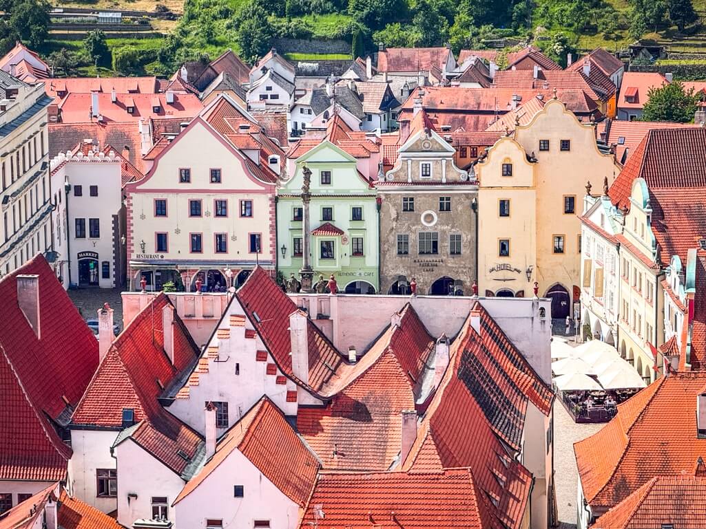 Fairytale houses of Cesky Krumlov