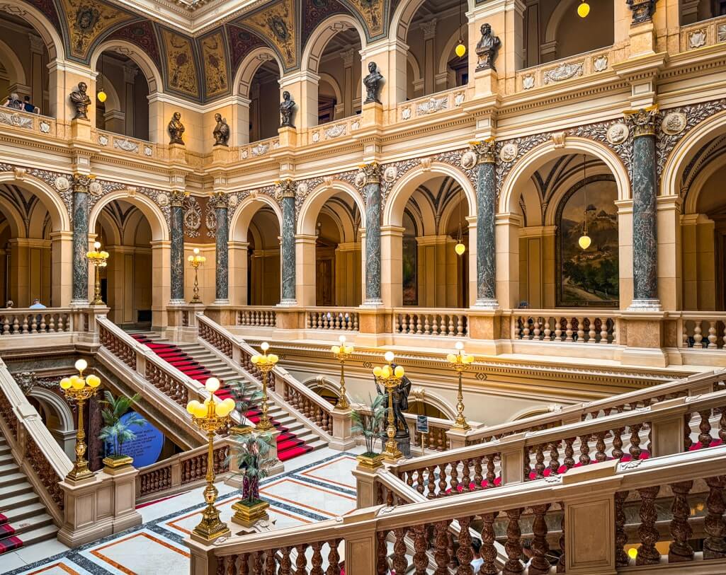 Neo-Renaissance architecture of Prague National Museum - one of the best places to take photos in Prague.