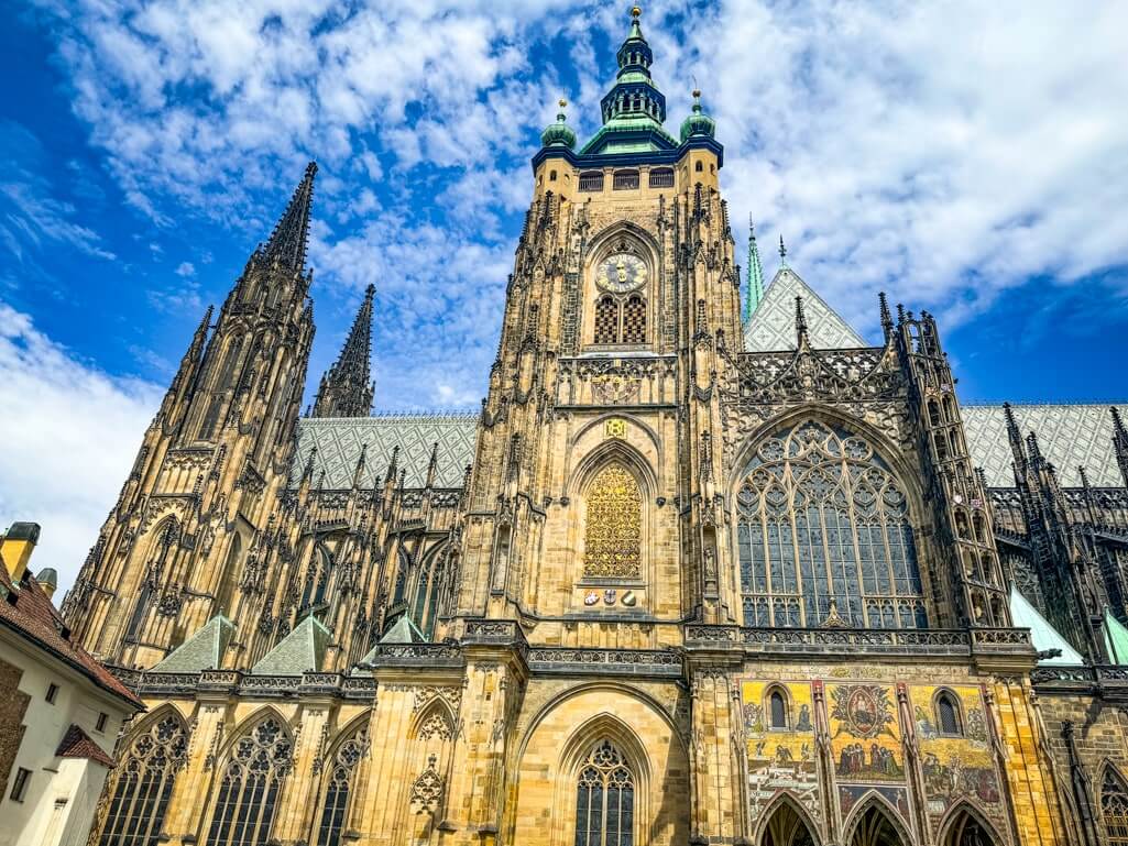 St Vitus Cathedral in Prague Castle