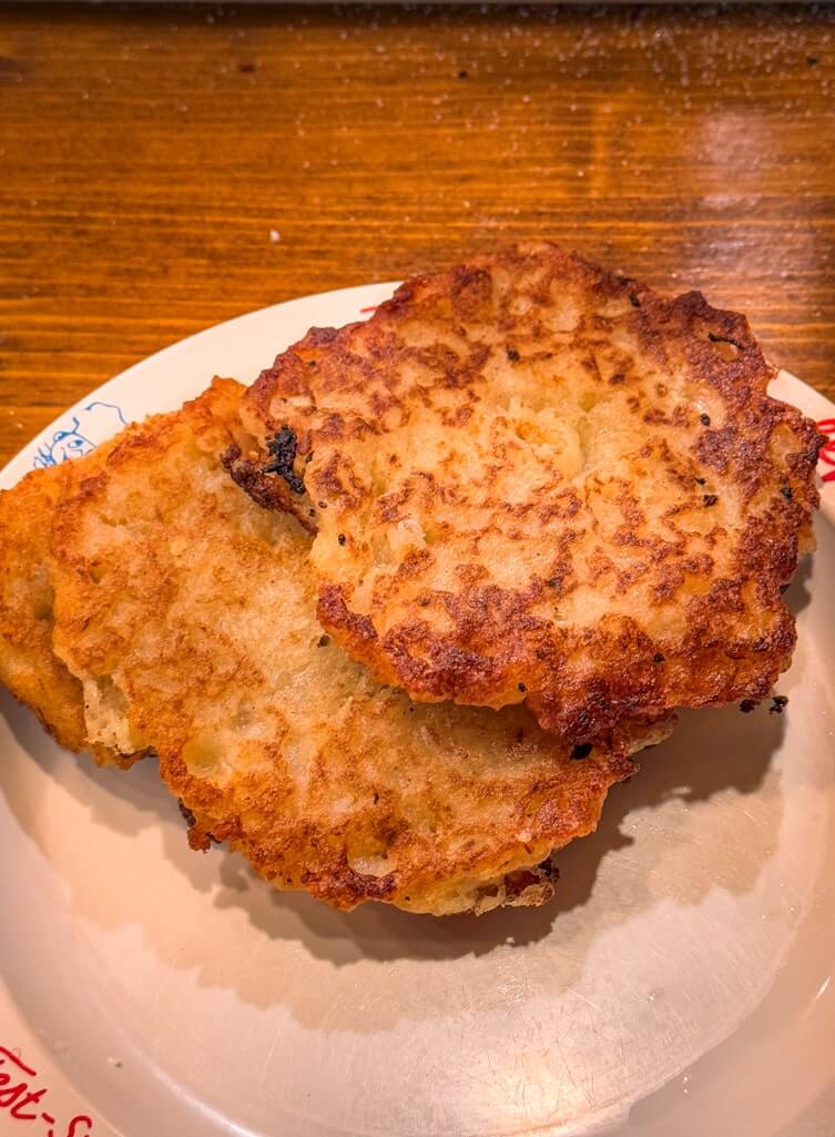 Potato pancakes in Germany