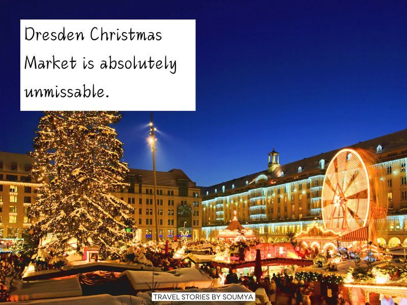 Dresden Christmas Markets in Germany are one of the best markets to visit