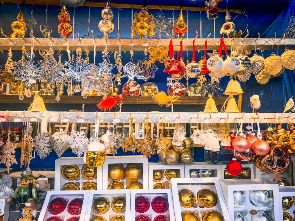 Handblown glass ornaments are great souvenirs from Christmas Markets in Germany