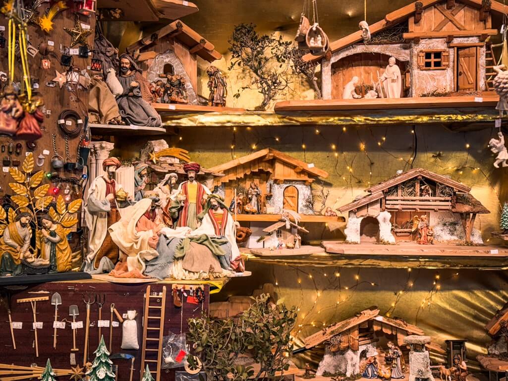 Nativity sets and figures make for Christmas market souvenirs