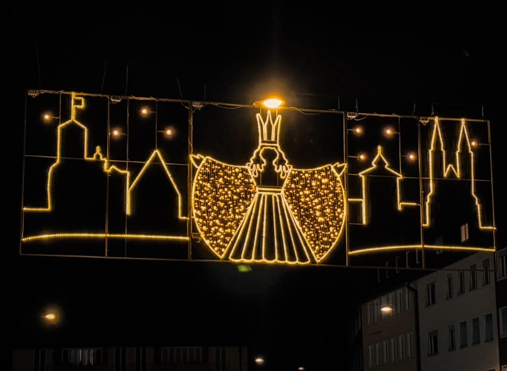 The Golden Angel is symbolic of Nuremberg Christmas Market