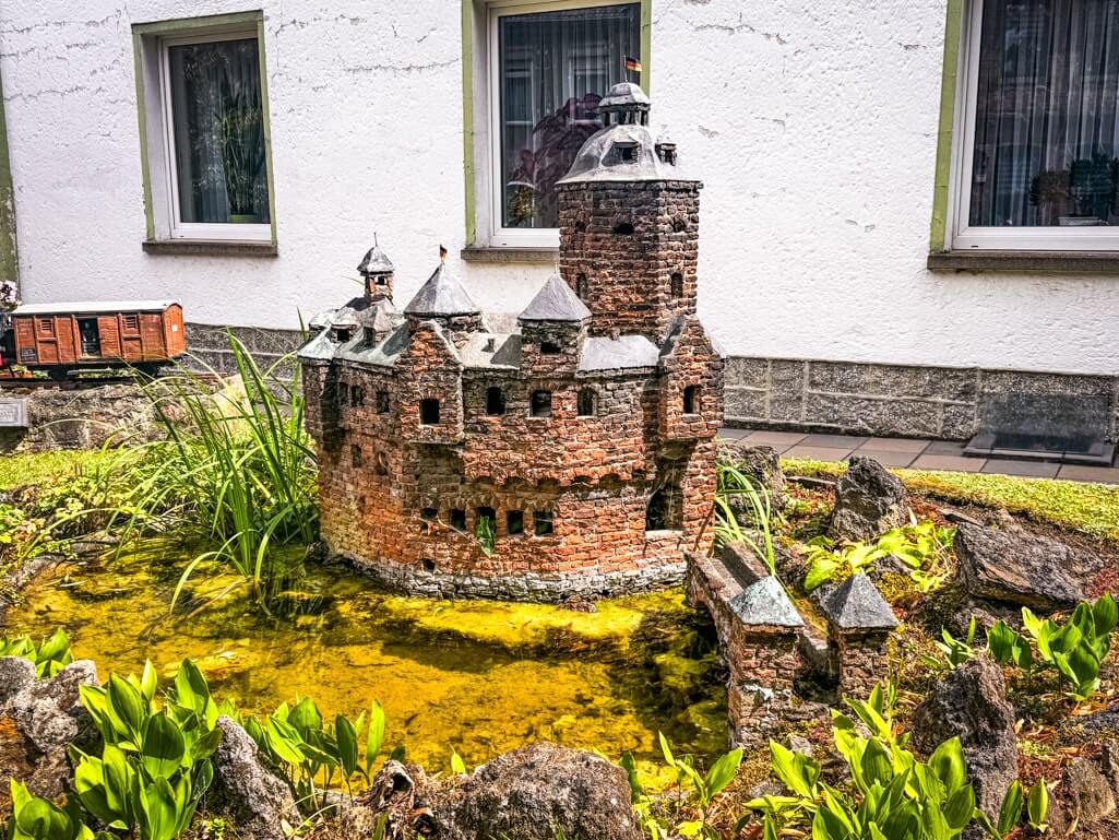 Pfalzgrafenstein Castle Miniature in Gerbstedt