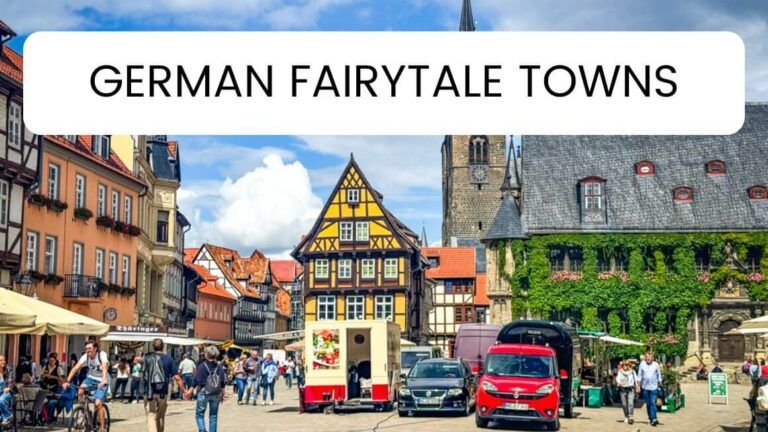 Looking for the prettiest fairytale towns in Germany? Here's an epic list of the 10 most beautiful small towns in German that need to go into your bucket list. From the medieval charm of Rothenburg ob der Tauber to the half-timbered appeal of Quedlinburg, these 10 charming German towns will keep you enchanted.