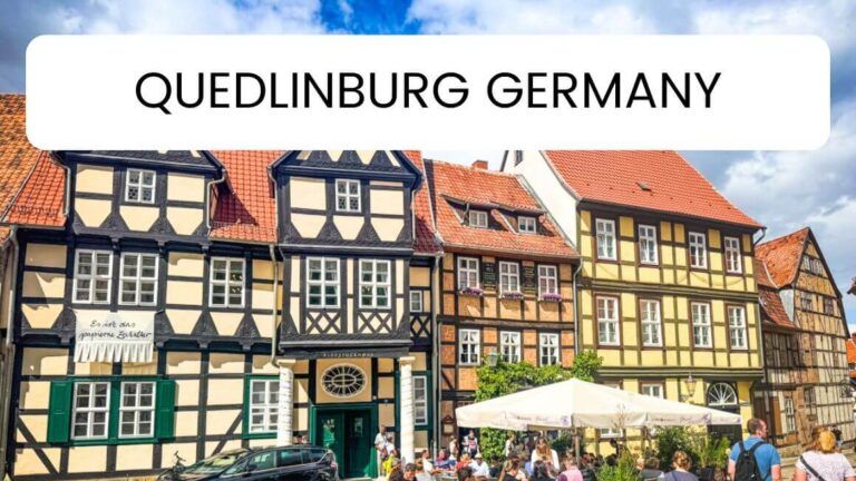 Planning a trip to the fairytale town of Quedlinburg Germany? Discover the 14 best things to do in Quedlinburg, from checking out its beautiful half-timbered houses to visiting its stunning churches. This ultimate Quedlinburg, Germany travel guide gives you all the details on how to plan your Quedlinburg trip and see this beautiful medieval European town that is a must-have on your Germany bucket list.