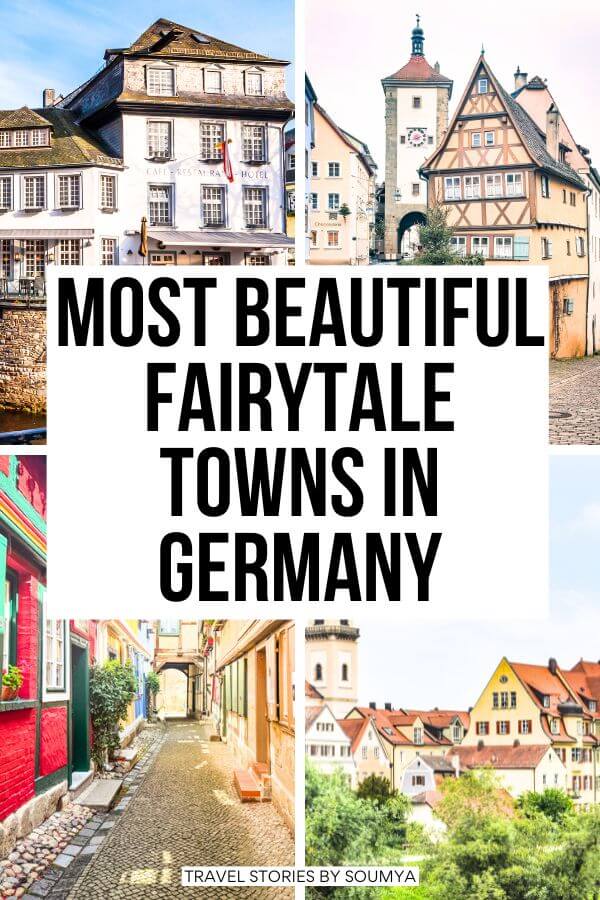 Looking for the prettiest fairytale towns in Germany? Here's an epic list of the 10 most beautiful small towns in German that need to go into your bucket list. From the medieval charm of Rothenburg ob der Tauber to the half-timbered appeal of Quedlinburg, these 10 charming German towns will keep you enchanted.