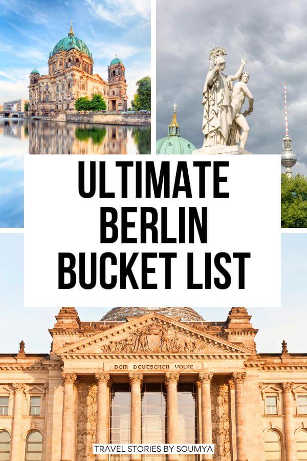 Visiting Berlin for the first time and looking for the best things to do in Berlin, Germany? Check out this epic Berlin bucket list that includes the 10 best places to visit in Berlin including the famous Brandenburg Gate, Museum Island, Checkpoint Charlie, and so much more.