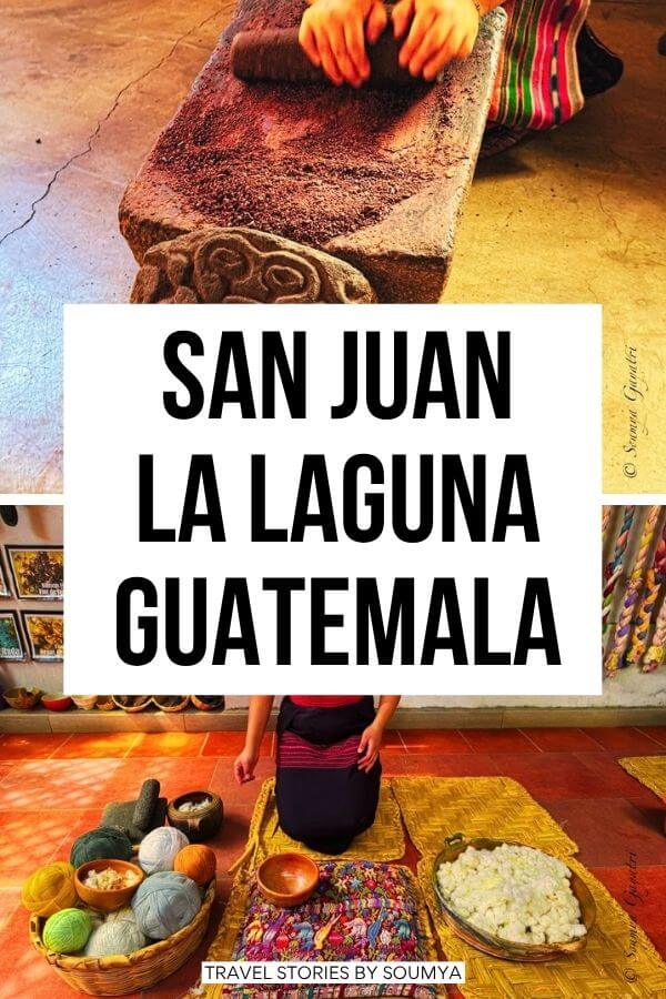 Traveling to San Juan La Laguna at Lake Atitlán in Guatemala and looking for the best cultural things to do? Here are the 5 best things in San Juan La Laguna that you cannot miss as a culture lover. From vibrant pointillist paintings to backstrap Guatemala weaving, be sure to check out these 5 best attractions in San Juan La Laguna, Guatemala.